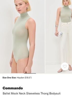 Commando bodysuit